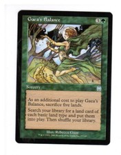1x Gaea's Balance Apocalypse MTG Fresh Pack NM Magic the Gathering Commander
