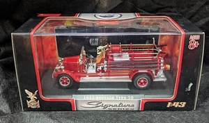 Road Signature Series 1932 Buffalo Type 50 Fire Engine Model NIB Lucky DieCast - Picture 1 of 2