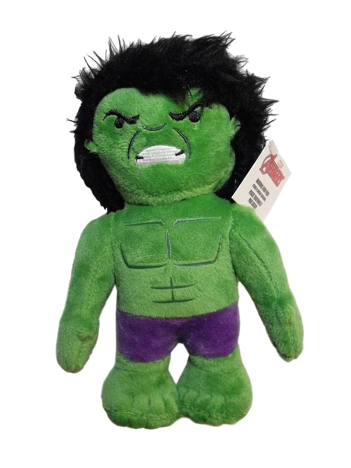 Muñeco de Peluche Marvel Hulk 8" Pequeño Vengadores Peluche Superhéroe Juguete Monstruo Verde Nuevo con Etiquetas Foto 1 de 1