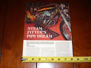 TRIKE CHEVROLET V-8 - ORIGINAL 1972 ARTICLE - Picture 1 of 2