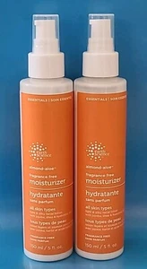 ( LOT OF 2 ) Almond-Aloe • FACIAL MOISTURIZER • UNSCENTED, 5 fl oz / 150 mL - Picture 1 of 10