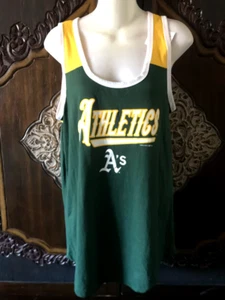Oakland A's Women's Large Tank Top - Picture 1 of 5
