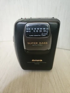 AIWA STEREO AM/FM Radio Cassette Player TA114 Tested All Functions Working! - Picture 1 of 5