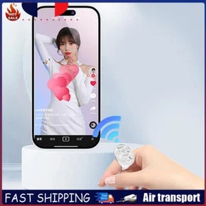 # Télécommande E-book Page Turner BT Caméra sans fil Obturateur Selfie Bouton Bl - Afbeelding 1 van 9