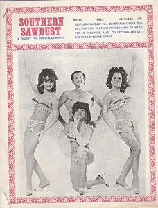 SOUTHERN SAWDUST-"A MUST FOR THE CIRCUS-MINDED"-NOVEMBER 1970 ISSUE - Picture 1 of 2