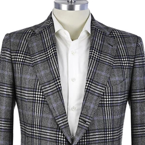 RECENT $8,895 Cesare Attolini Custom Graphite Cashmere Men's Sport Coat US 44R - Picture 1 of 18