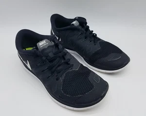 Nike Free 5.0 (GS) Youth's Size 6Y Running Shoes Black - Picture 1 of 12