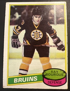 1980-81 Topps #140 Ray Bourque RC Rookie Card Bruins HOF - Picture 1 of 2