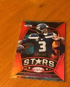 Espejo estrellas rosa certificado Russell Wilson 2021/199 - Imagen 1 de 1