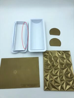 Silikomart Silikonformen Set 3D Design, Antihaft, Made in Italy, 250x185mm - Bild 1 von 4