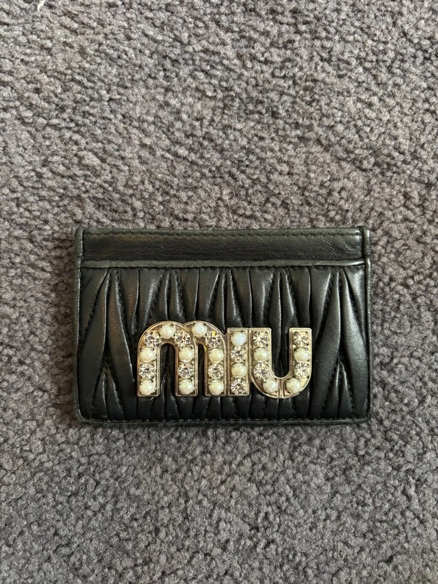 Black Miu Miu Wallets for Women for sale - eBay