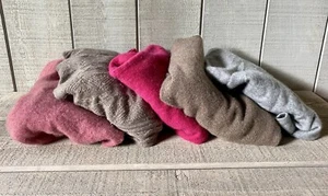 Crafters Lot of 5 100% Cashmere Sweaters DIY Upcycle Cutters Bundle - Picture 1 of 6