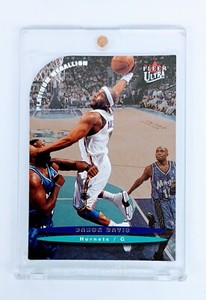 RARE PLATINUM MEDALLION DIE CUT SP 2003-04 Ultra New Orleans Hornets BARON DAVIS