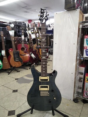 PRS SE CUSTOM24 Usado Cuerpo Caoba Cuello Arce Palisandro Diapasón Gris Foto 1 de 4