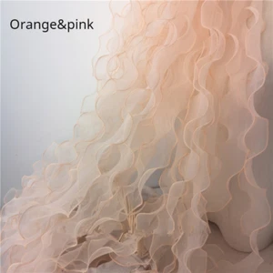 Ruffles Organza Edging Bias Edge Tulle Voile Trimming Mesh Ribbon 5 Meters Craft - Picture 1 of 26