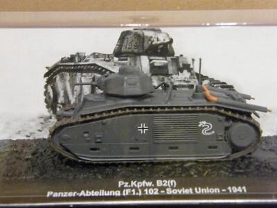 Pz.Kpfw.B2 F Panzer-Abteilung F, Unione, Sovietica 1941, 1:72 Altaya - Immagine 1 di 4