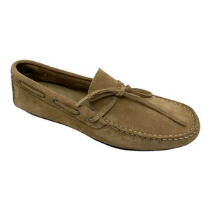 SCHUHE LOAFER CASUAL HERREN FRAU 20C2 LEDER BEIGE ORIGINAL AI - Bild 1 von 6