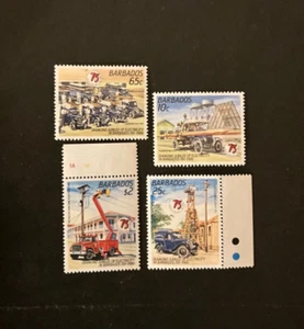 Stamps Barbados Scott #689-92 never hinged - Picture 1 of 1