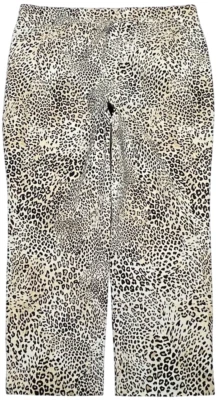 Chicos Pants Womens (2R/US 12R) So Slimming Brigitte Leopard Pull On Slim Crop - Image 1 of 4