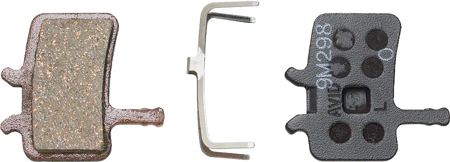 Pastillas de freno de disco orgánicas Avid con respaldo de acero para Juicy & BB7 - silenciosas, Foto 1 de 1