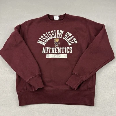 Mississippi State Sweatshirt Men Medium Champion Pullover Jumper NCAA Crewneck M - Image 1 of 4