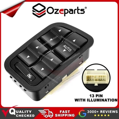 Ford Falcon XR6 XR8 BA BF 02~08 Electric Power Window Switch WITH Illumination - image 1 of 4