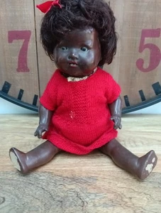 Vintage Black Baby Doll - Picture 1 of 10