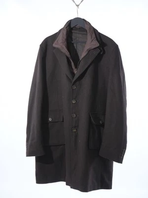 Balmain винтажный шерсти пальто sz 58 подходит XL - Изображение 1 из 4