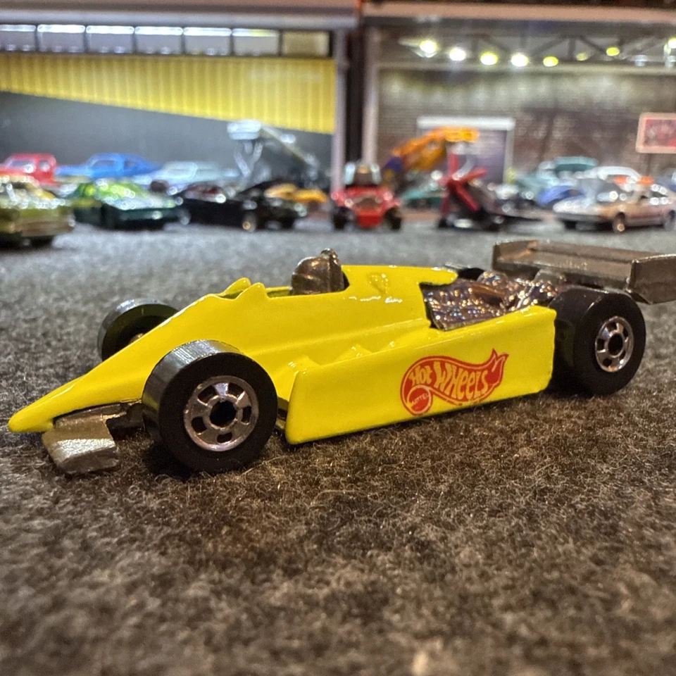 Hot Wheels Turbo Streak 1982 verde amarillo Indy Car Foto 1 de 4