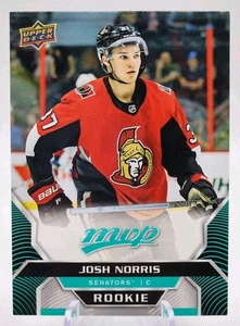 Upper Deck 2020-21 MVP JOSH NORRIS #234 Blue Rookie!!  Come nuovo! - Foto 1 di 2