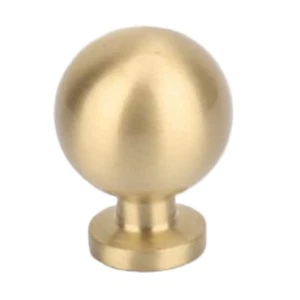 Decorative Brass Round Knob Contemporary Round Handle for Furniture Hardware - Picture 1 of 8