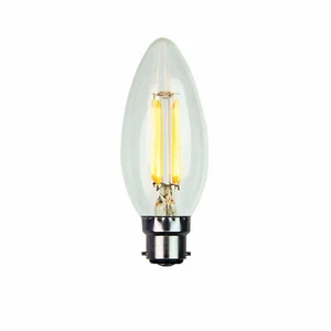 LED FILAMENT C35 DIMMABLE B22 4W 2700K - A-LED-25104127 - Picture 1 of 1