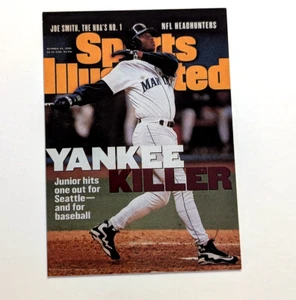 1998 SPORTS ILLUSTRATED THEN AND NOW COVERS, KEN GRIFFEY JR., #9 OF 12, NRMT - Picture 1 of 2