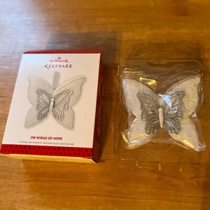 Hallmark Keepsake 2013 On Wings Of Hope Porcelain & Metal Very Rare HTF - Picture 1 of 6
