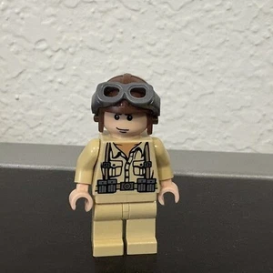 LEGO Minifigure Indiana Jones German Soldier 1 Pilot iaj003 7620 - Picture 1 of 2