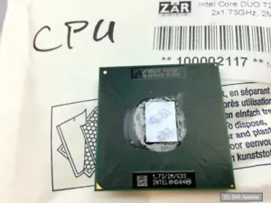 CPU originale Intel Core DUO T2250, 2 x 1,73 GHz, 2 MB, 533 FSB per notebook come nuovi - Foto 1 di 1