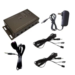 Hidden IR Infrared Remote Control Repeater Extender Emitter Receiver System KTD - Picture 1 of 14