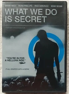 What We Do Is Secret (2008 PeaceArch Films, DVD, R, Rodger Grossman) Shane West - Picture 1 of 3