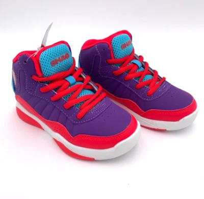 Zapatillas de baloncesto SHAQ con pantalla juvenil talla: 11D rojo/púrpura, juveniles #177899. Foto 1 de 4