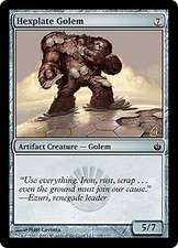 Mirrodin Besieged Hexplate Golem x4 Magic The Gathering NM