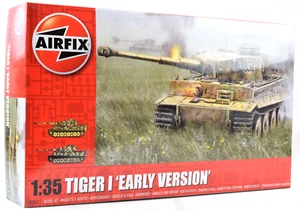 Airfix Tiger I - frühe Version Plastikmodell Panzerbausatz im Maßstab 1:35 A1363 - Bild 1 von 3