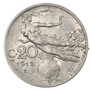 ITALIA 20 Centesimi 1912 Libertà Librata - Ottima - Picture 1 of 2