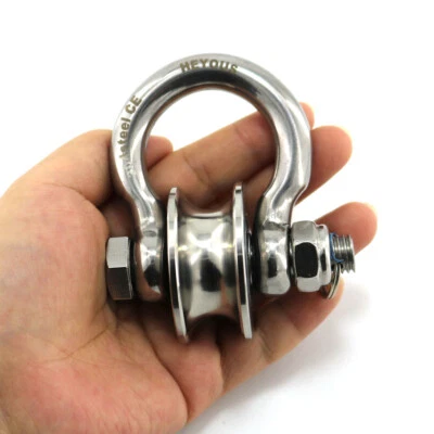 Heyous Stainless Steel304 Pulley Wheel Pulley Block Safety Pulley Block Pulley  - Image 1 of 4