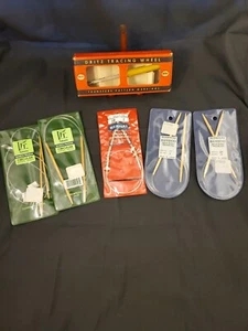 Vintage Lot Circular Takumi / Plymouth Knitting Needles Bamboo Japan Bonus! - Picture 1 of 11