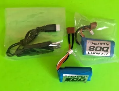 REDCAT RACING VOLCANO 1/16 SCALE STOCK BATTERY KIT AS PICTURED (2X 800 MaH ) - Image 1 of 3
