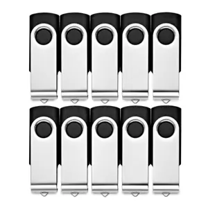 Fast High Performance Classic Swivel 100-Pack USB 2.0 Flash Drive Thumb Drive - Picture 1 of 15