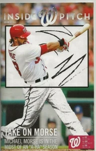 Cubs vs Nationals /July 4, 2011  Inside Pitch game program! - Picture 1 of 2