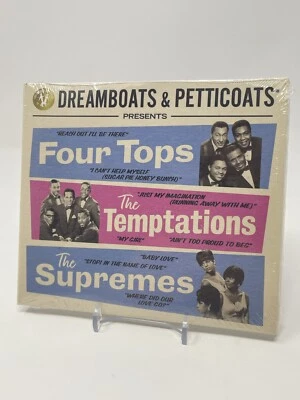 Dreamboats & Petticoats Presents The Four Tops / the Temptations  (CD) NEW - Image 1 of 4