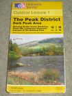 Ordnance Survey Outdoor Leisure OL 1 Peak District - Dark Peak area - 1995