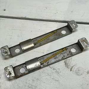 Pair Of Petersime Electric Incubators Thermometer’s 1930 POULTRY Used - Picture 1 of 14